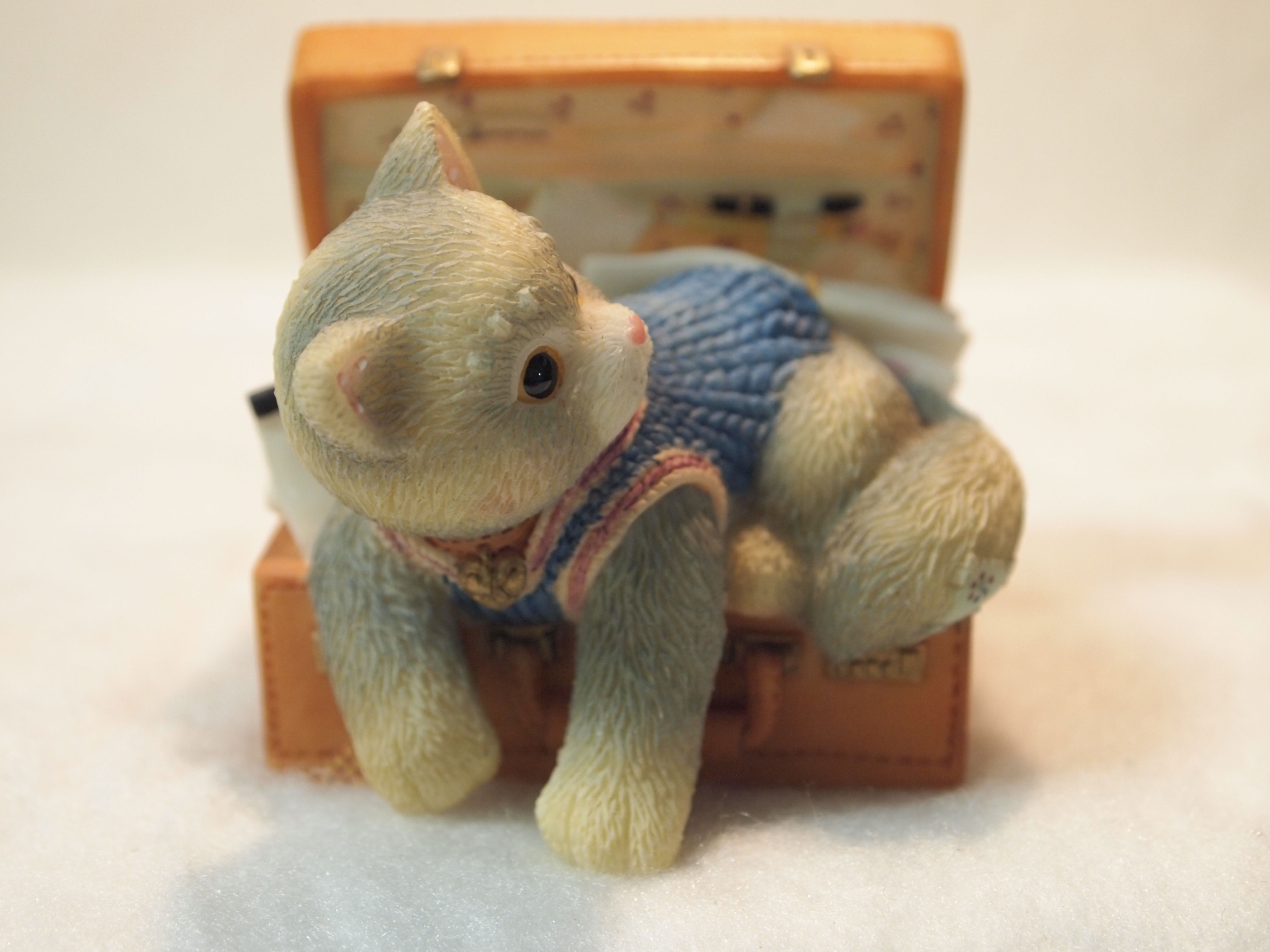 Calico Kitten Figurine