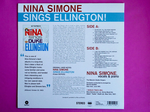 NINA SIMONE / SINGS ELLINGTON | NEW JAZZ THINGS
