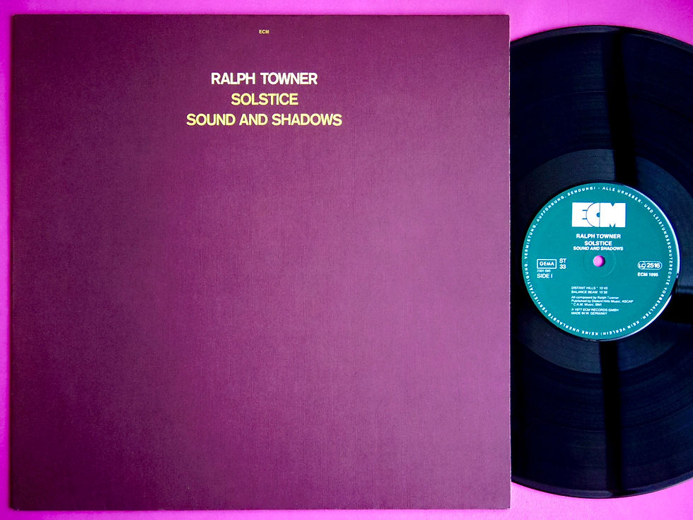 RALPH TOWNER / SOLSTICE SOUND AND SHADOWS