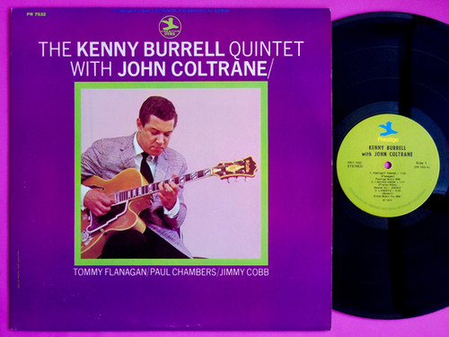 【廃盤LP】The Kenny Burrell Quintet With Joh KENNY BURRELL QUINTET WITH JOHN COLTRANE | NEW JAZZ THINGS