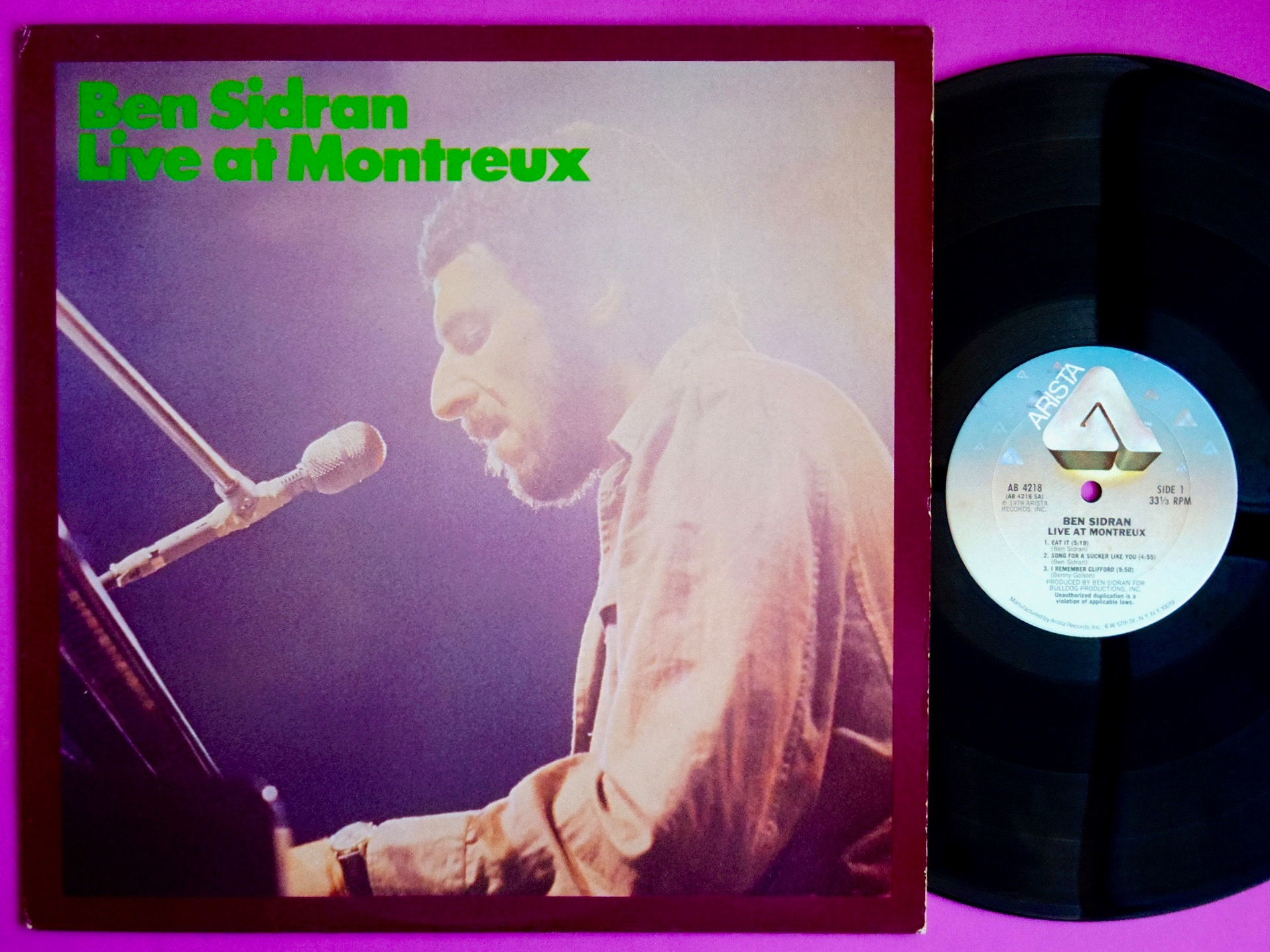 BEN SIDRAN / LIVE AT MONTREUX