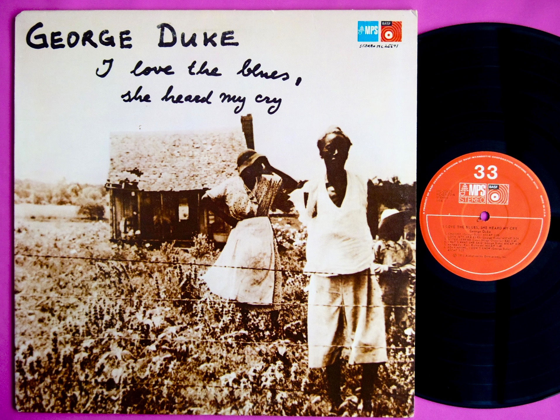 GEORGE DUKE / I LOVE THE BLUES, SHE HEARD MY CRY