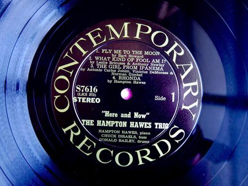 HAMPTON HAWES / HERE AND NOW | NEW JAZZ THINGS