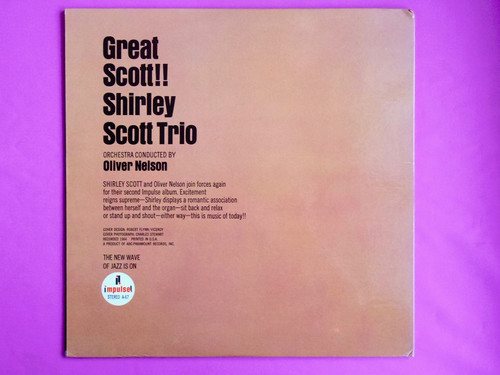 SHIRLEY SCOTT / GREAT SCOTT!! | NEW JAZZ THINGS