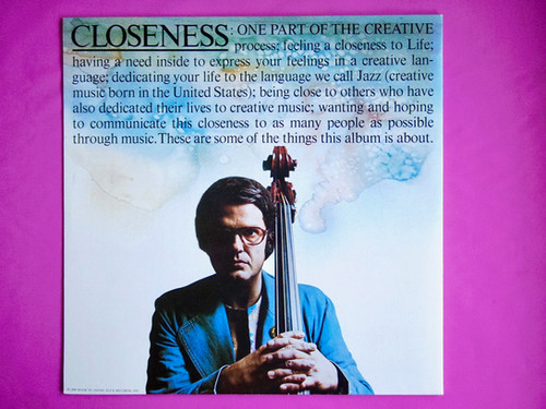 CHARLIE HADEN / CLOSENESS | NEW JAZZ THINGS