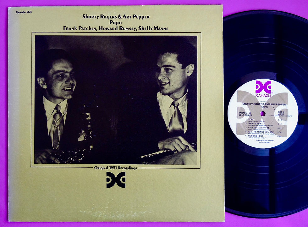 SHORTY ROGERS & ART PEPPER / POPO