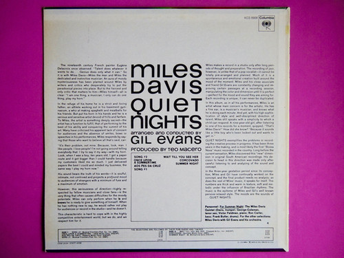 MILES DAVIS / QUIET NIGHTS | NEW JAZZ THINGS