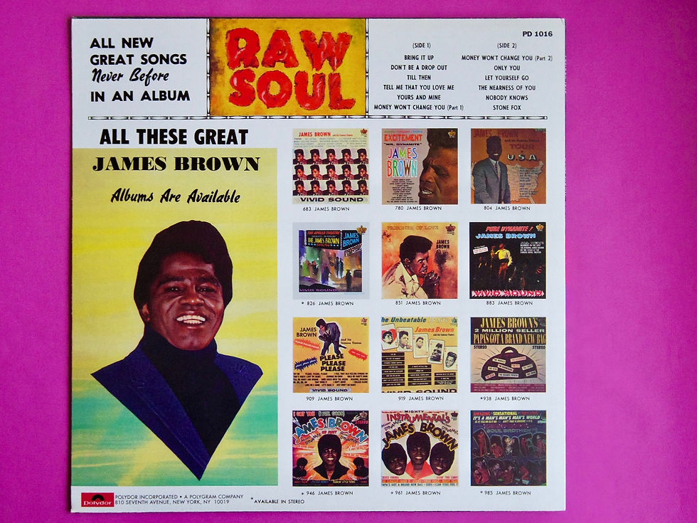 サムネイル： JAMES BROWN / RAW SOUL