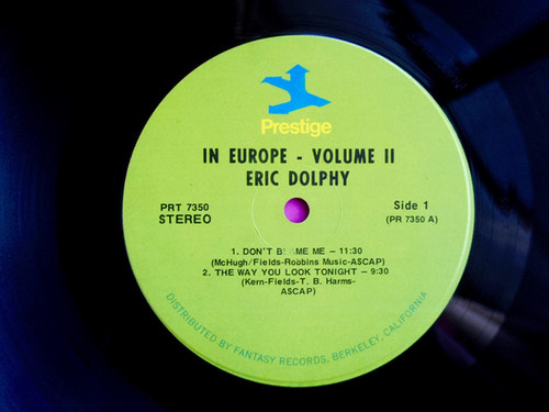 ERIC DOLPHY / IN EUROPE, VOL.2 | NEW JAZZ THINGS