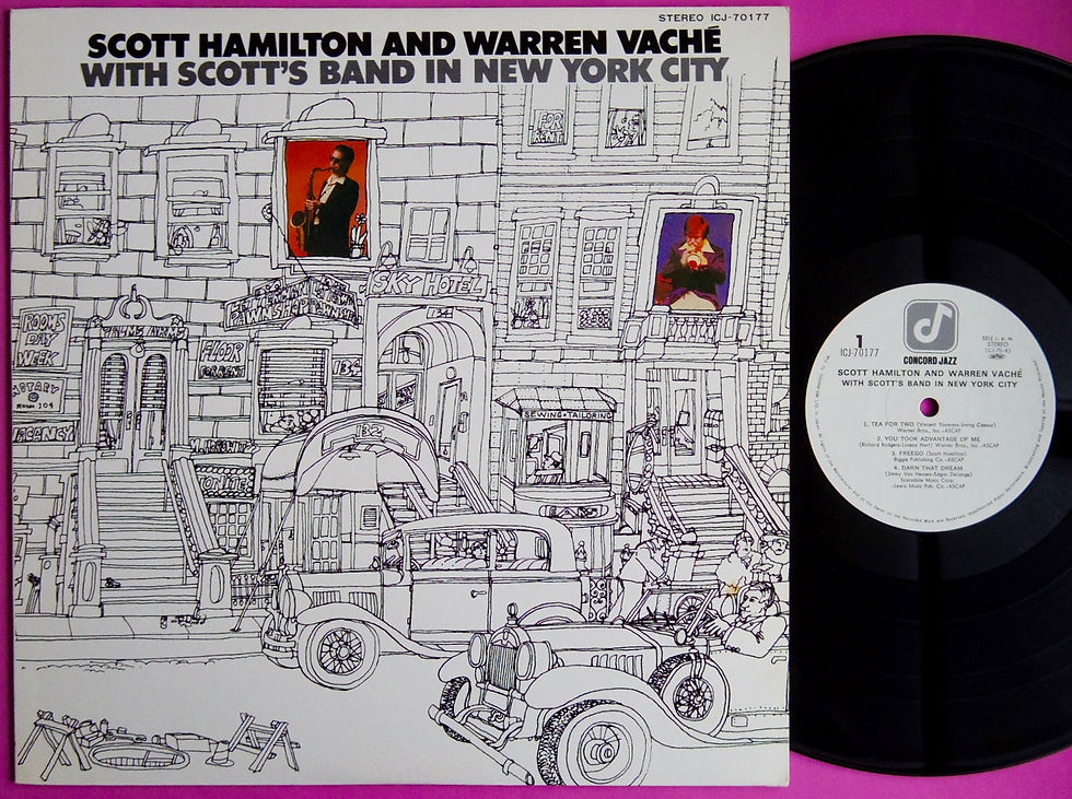 SCOTT HAMILTON & WARREN VACHE / WITH SCOTT'S BAND IN NEW YORK CITY