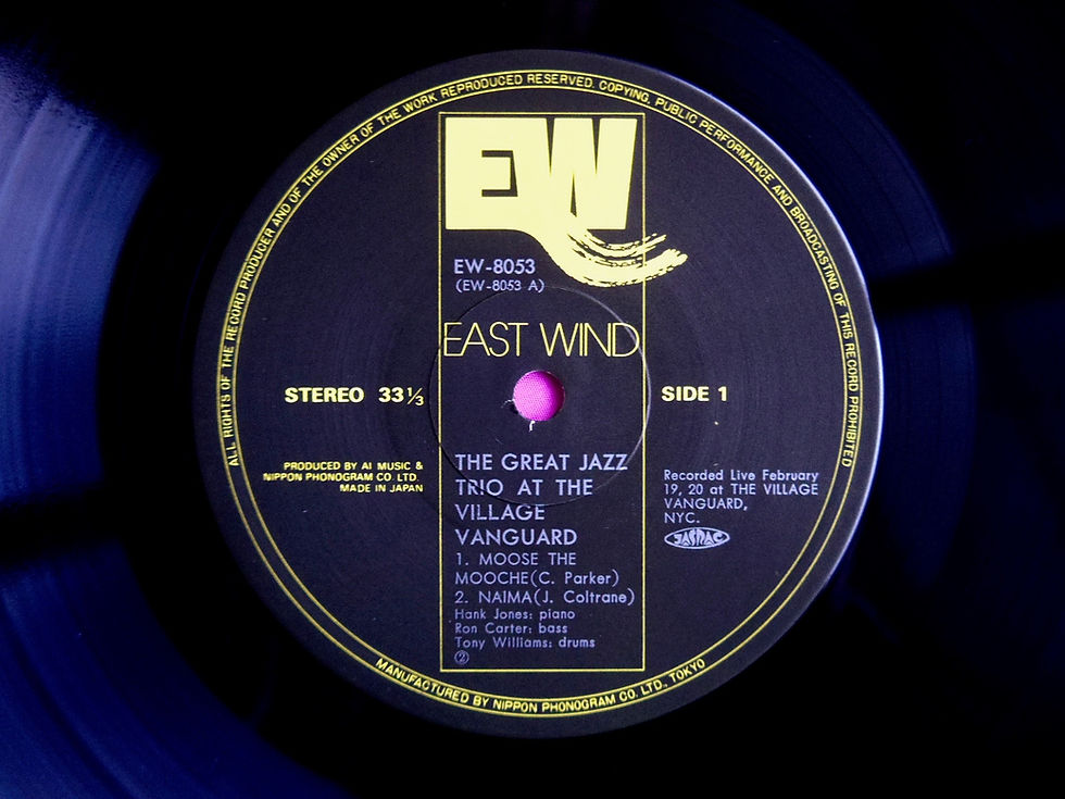 サムネイル： GREAT JAZZ TRIO / AT THE VILLAGE VANGUARD