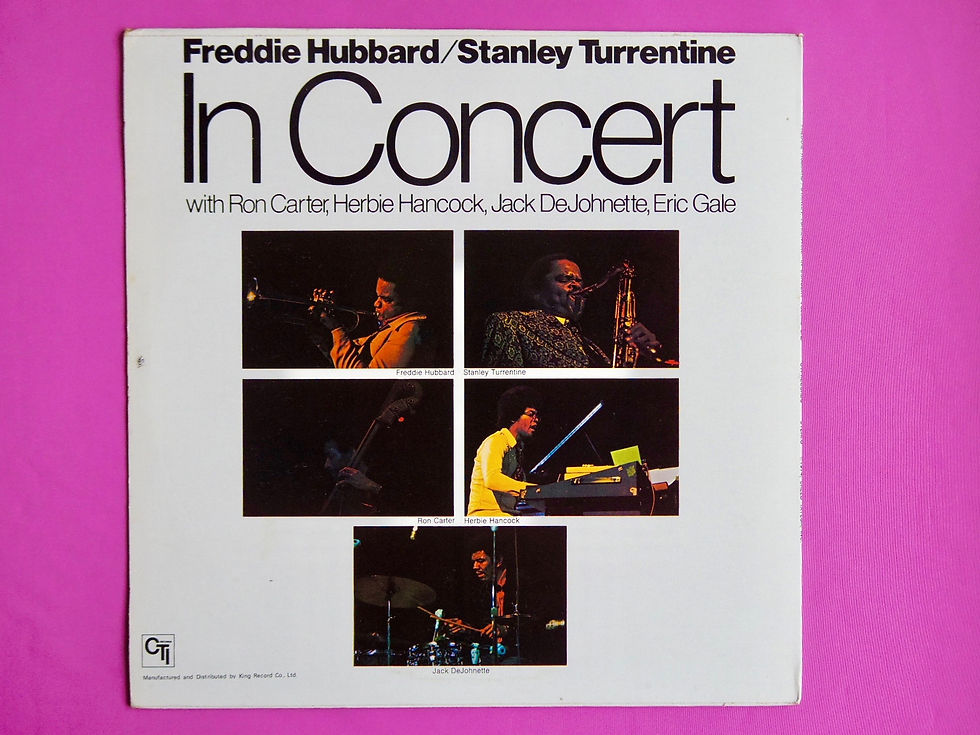サムネイル： FREDDIE HUBBARD & STANLEY TURRENTINE / IN CONCERT VOL.1