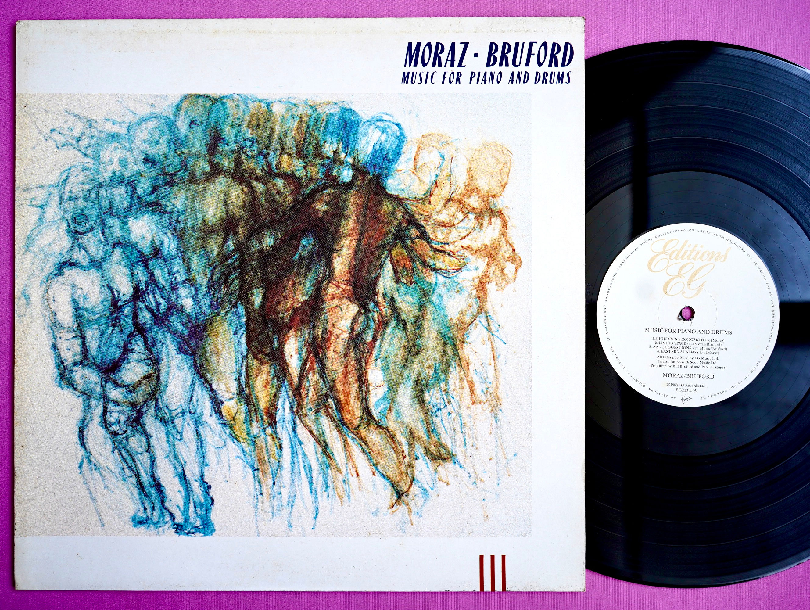 MORAZ  ·  BRUFORD / MUSIC FOR PIANO AND DRUMS