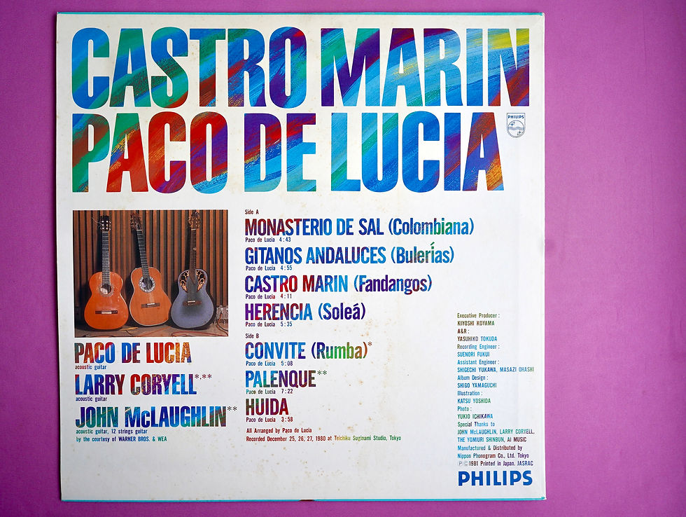 サムネイル： PACO DE LUCIA / CASTRO MARIN