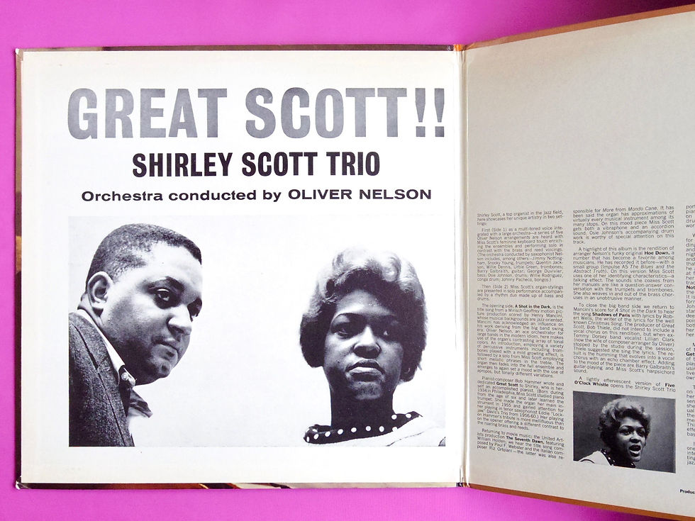 SHIRLEY SCOTT / GREAT SCOTT!! | NEW JAZZ THINGS