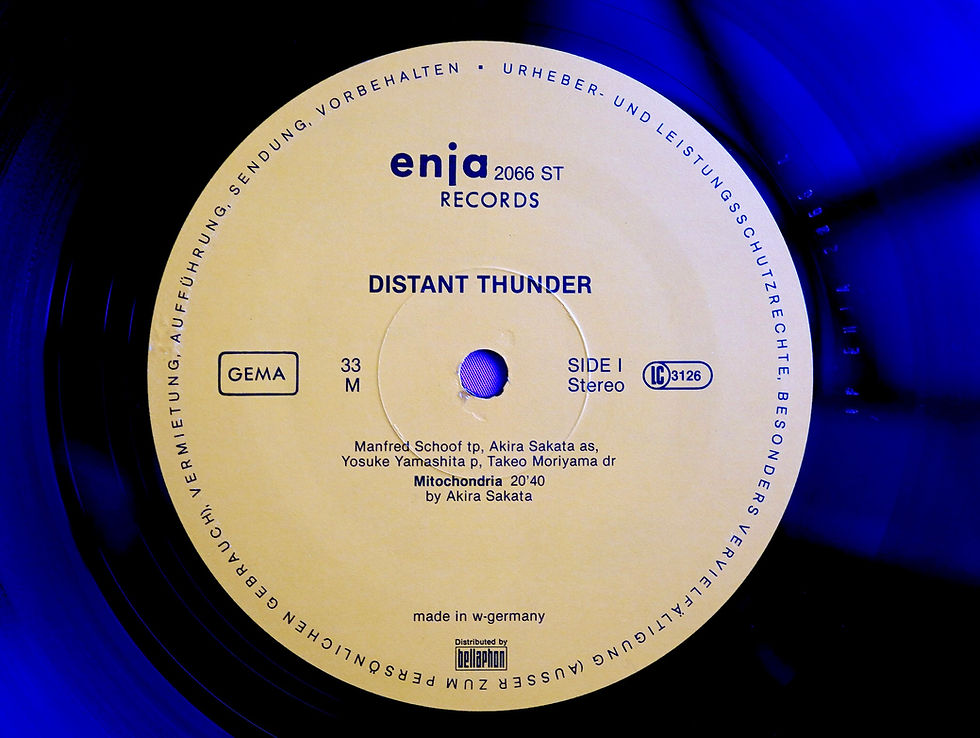 サムネイル： MANFRED SCHOOF  WITH THE YAMASHITA TRIO / DISTANT THUNDER
