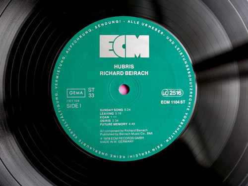 RICHARD BEIRACH / HUBRIS | NEW JAZZ THINGS