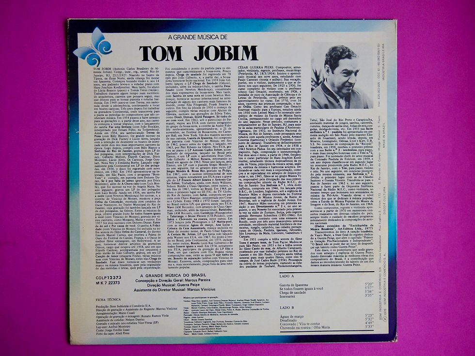 サムネイル： GUERRA PEIXE / A GRANDE MUSICA DE TOM JOBIM