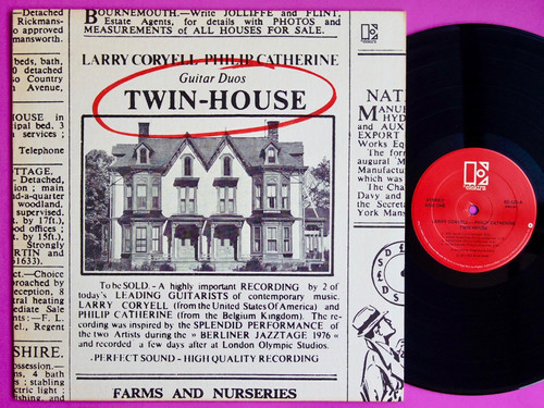 【中古】 Twin House Larry Coryell Wounded Bird ラリー・コリエル フィリップ・カテリーン LARRY CORYELL & PHILIP CATHERINE / TWIN-HOUSE | NEW JAZZ THINGS
