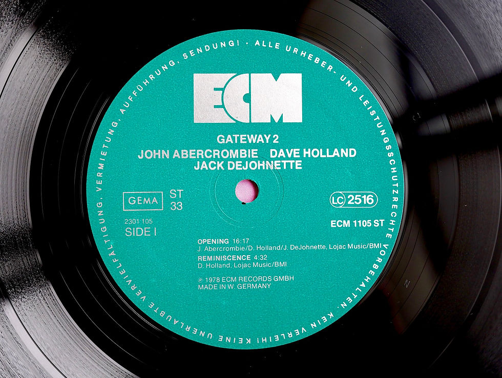 サムネイル： JOHN ABERCROMBIE, DAVE HOLLAND, JACK DEJOHNETTE / GATEWAY 2
