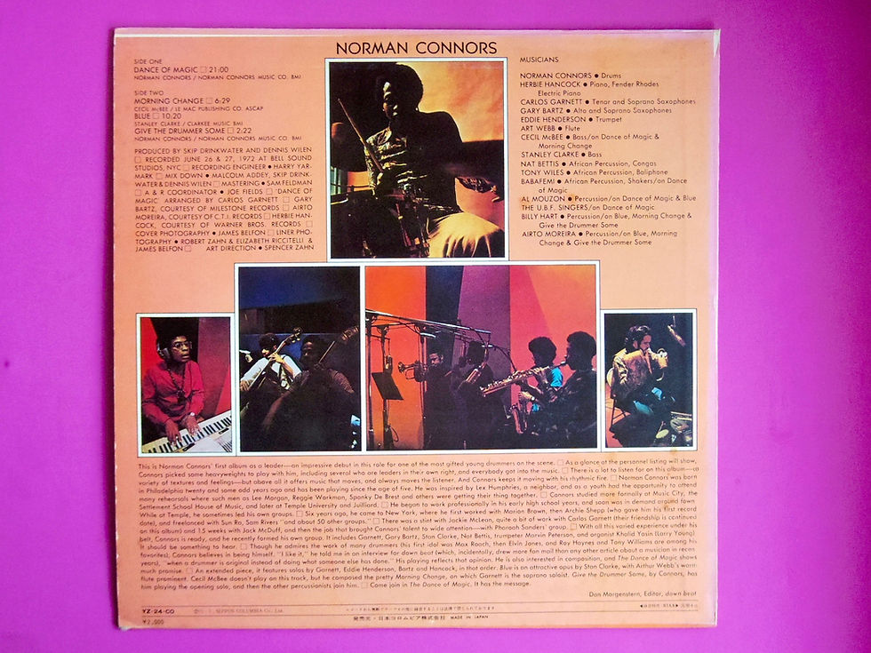 サムネイル： NORMAN CONNORS / DANCE OF MAGIC