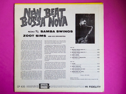 ZOOT SIMS / NEW BEAT BOSSA NOVA | NEW JAZZ THINGS