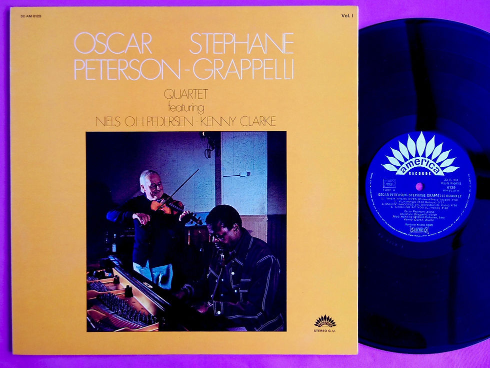 OSCAR PETERSON - STEPHANE GRAPPELLI / QUARTET VOL.1