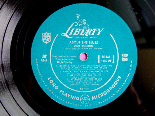 JULIE LONDON / ABOUT THE BLUES | NEW JAZZ THINGS