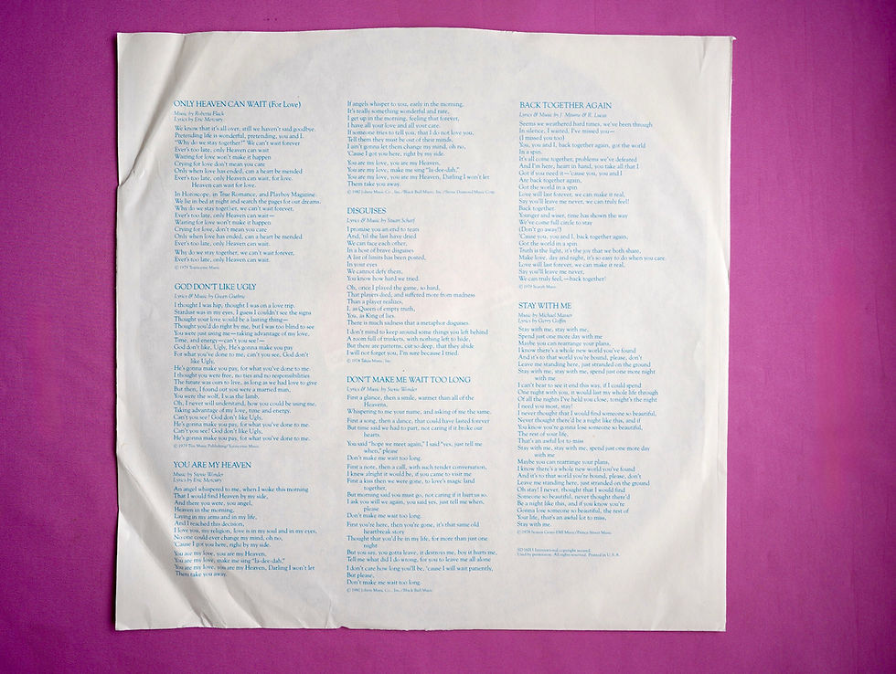 サムネイル： ROBERTA FLACK FEATURING DONNY HATHAWAY
