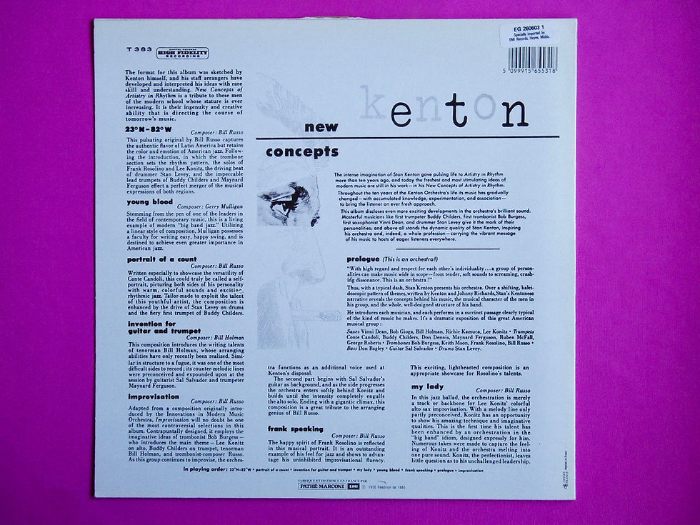 サムネイル： STAN KENTON / NEW CONCEPTS