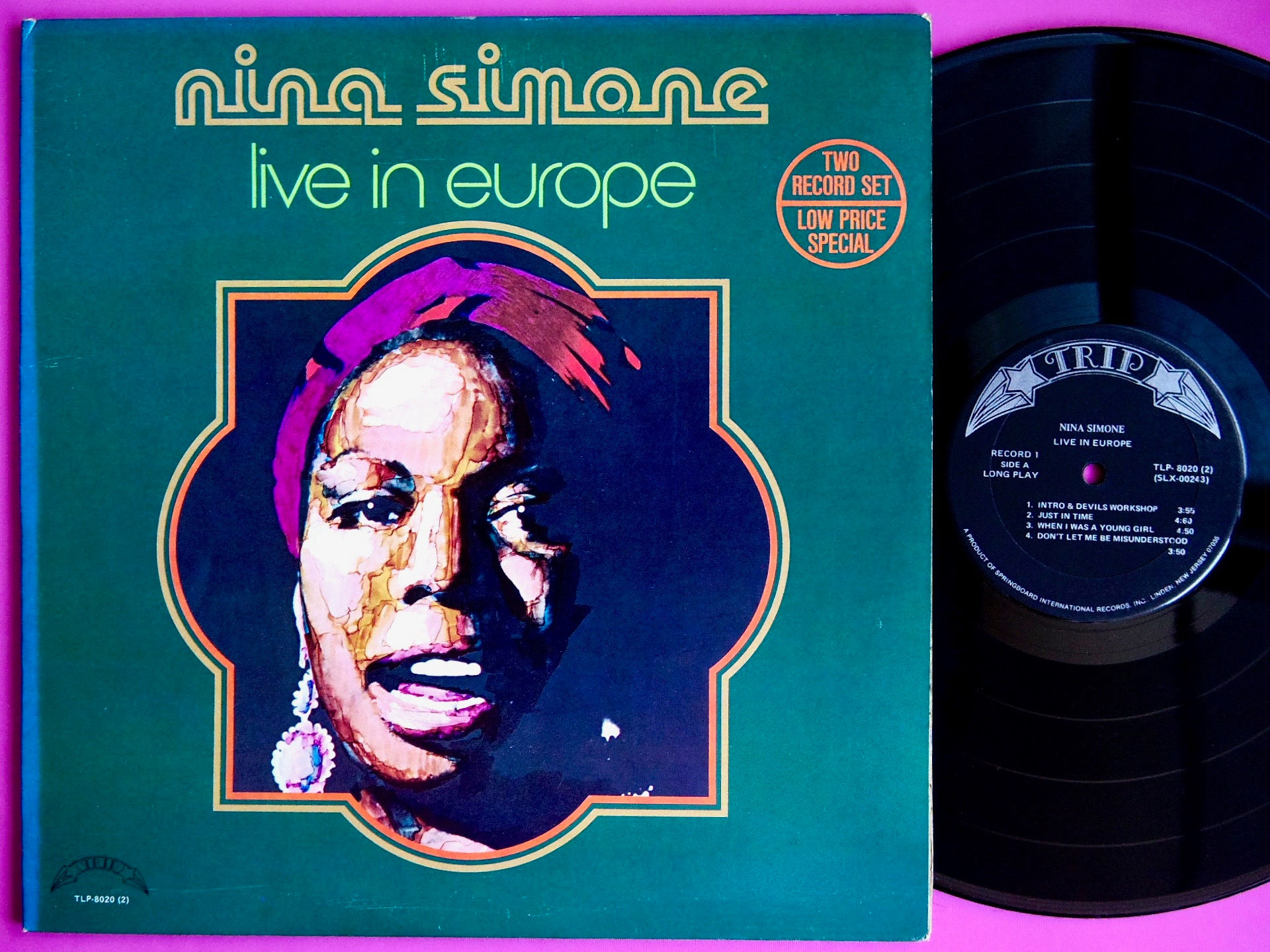 NINA SIMONE / LIVE IN EUROPE