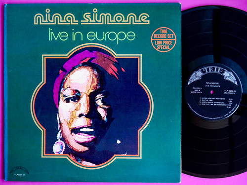 NINA SIMONE LIVE IN EUROPE US盤2LP