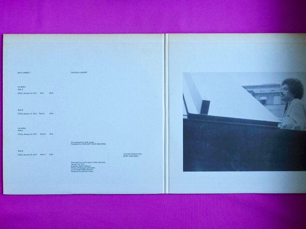 サムネイル： KEITH JARRETT / THE KÖLN CONCERT