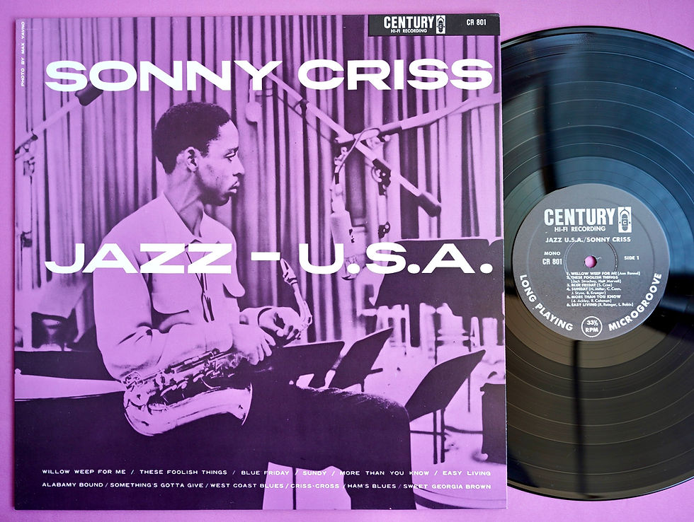 サムネイル： SONNY CRISS / JAZZ - U.S.A.