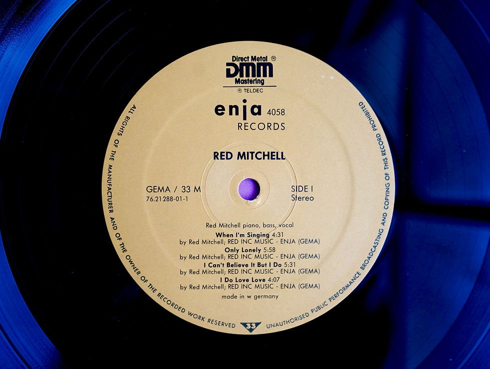 サムネイル： RED MITCHELL / WHEN I'M SINGING