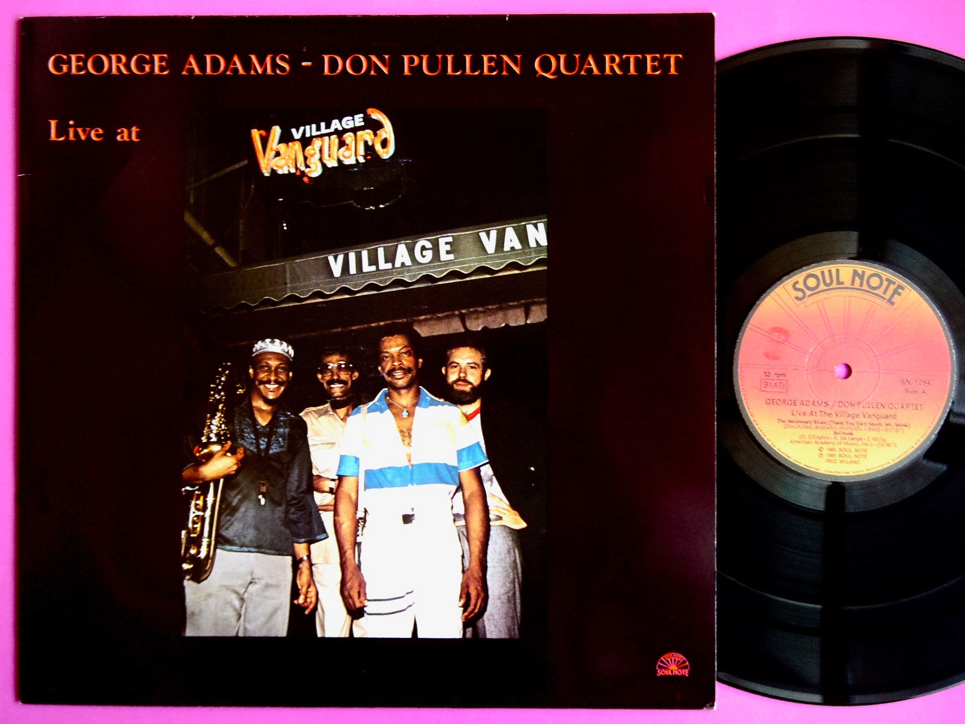 GEORGE ADAMS - DON PULLEN QUARTET / LIVE AT VILLAGE VANGUARD