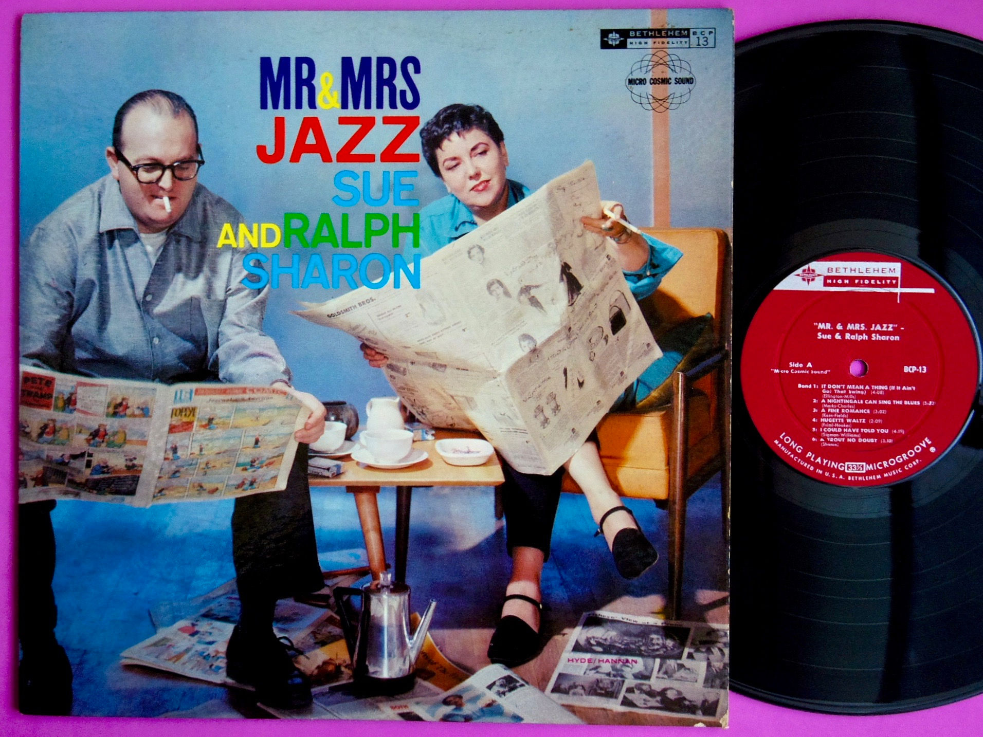 SUE & RALPH SHARON / MR & MRS JAZZ