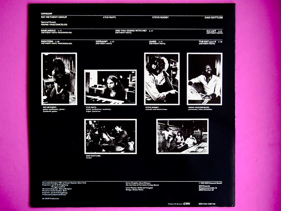サムネイル： PAT METHENY GROUP / OFFRAMP