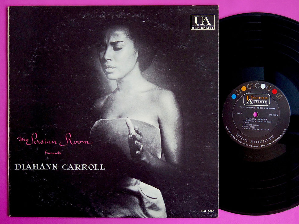 DIAHANN CARROLL / THE PERSIAN ROOM PRESENTS
