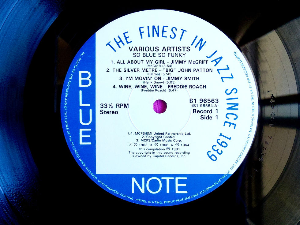 サムネイル： VARIOUS / SO BLUE SO FUNKY・ HEROES OF THE HAMMOND