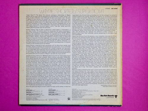 WAYNE SHORTER / SUPER NOVA | NEW JAZZ THINGS