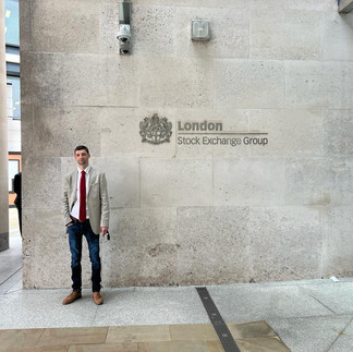 Rhys Aldous at London Stock Exchange joint finance expert.