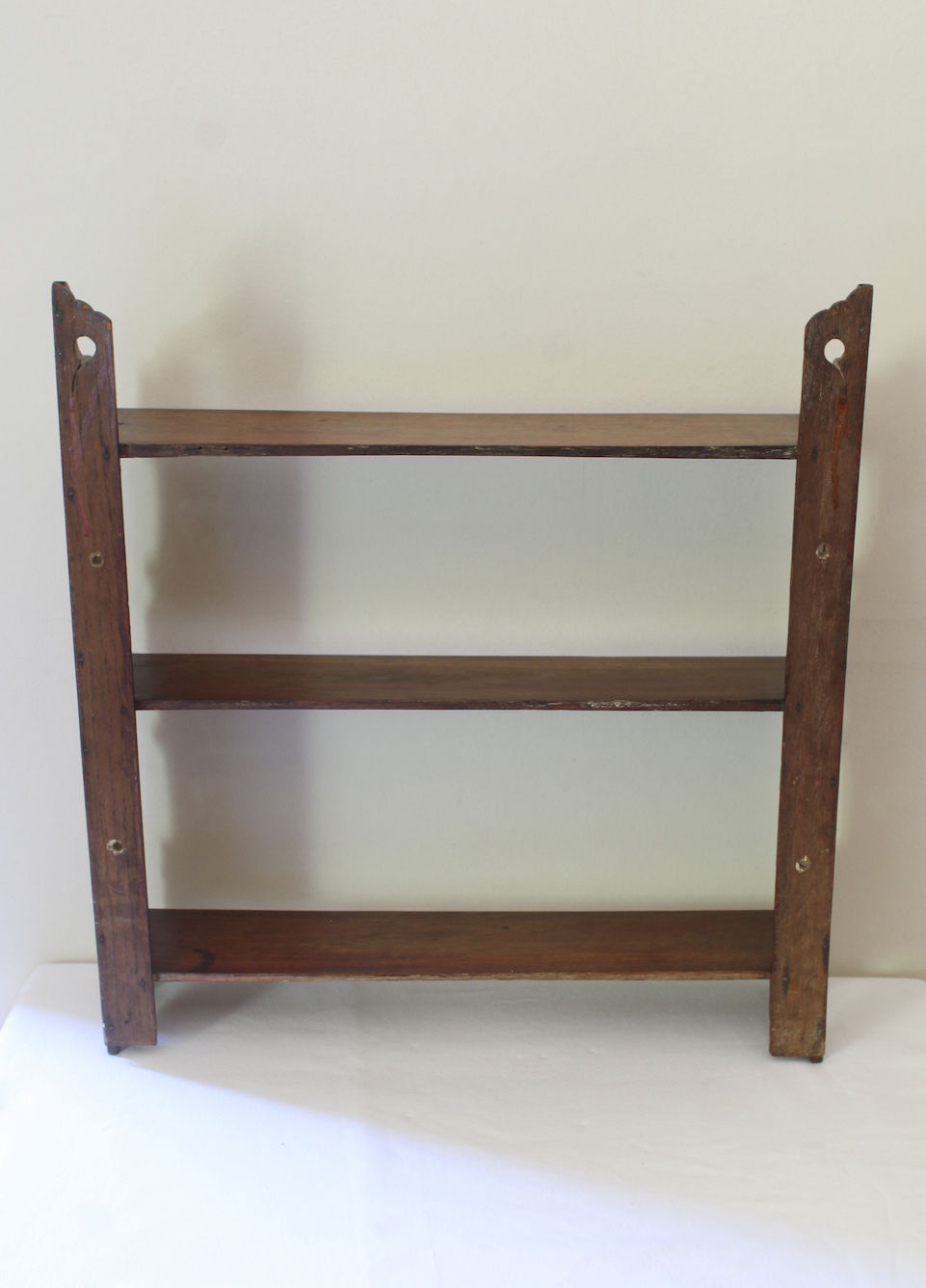 Thumbnail: Arts and Crafts Oak Wall Shelf