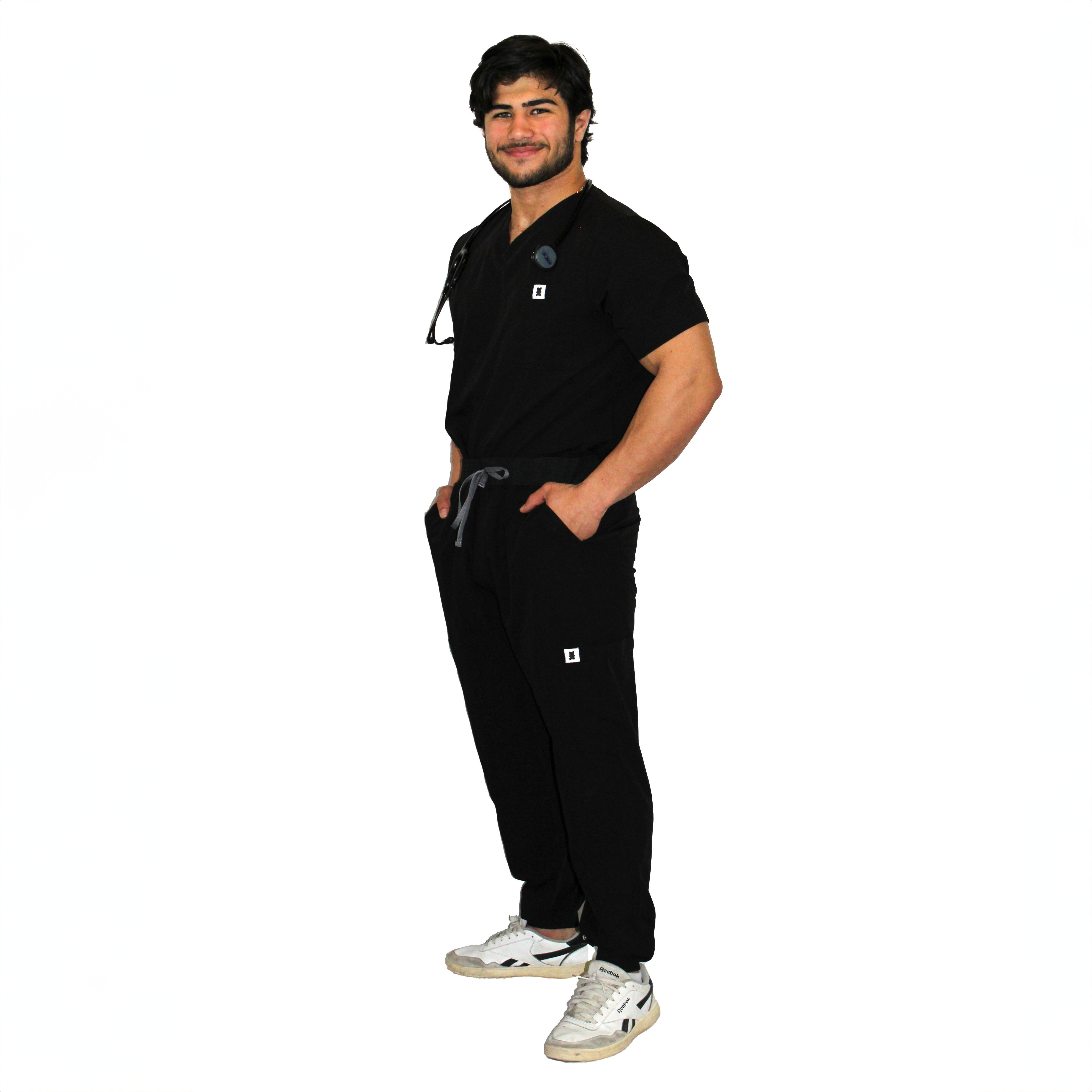 Mens Black Joggers