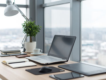Ufficio con una vista