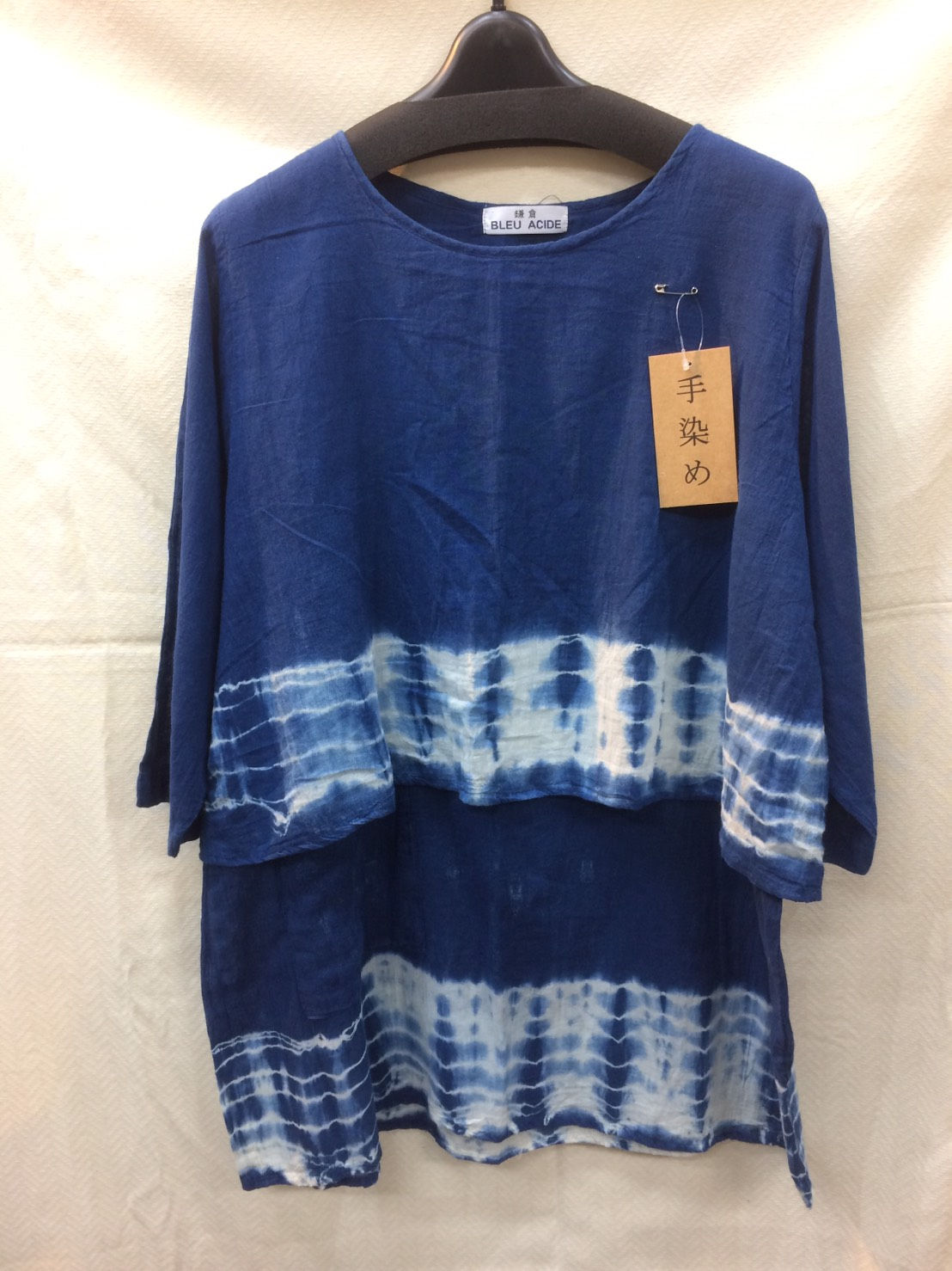 藍染 デイザイン カットソー