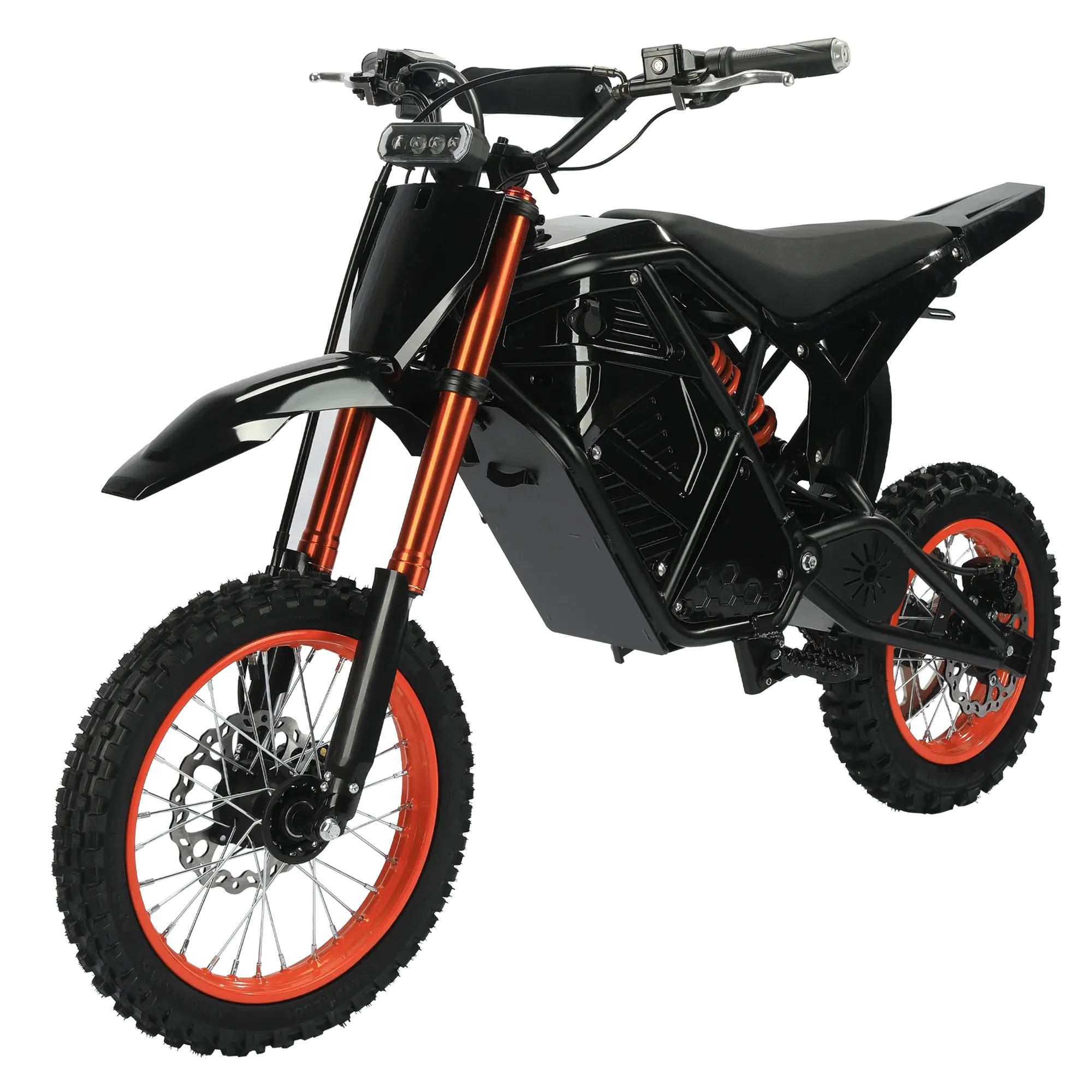 Electric Dirt Bike 48V 21Ah Battery 37 MPH E Bikes, 14"/12"