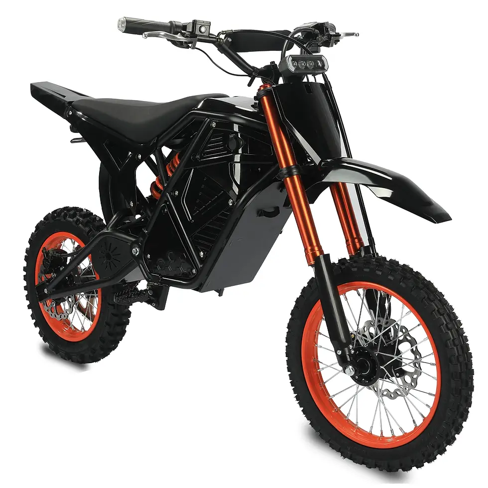 Thumbnail: Electric Dirt Bike 48V 21Ah Battery 37 MPH E Bikes, 14"/12"