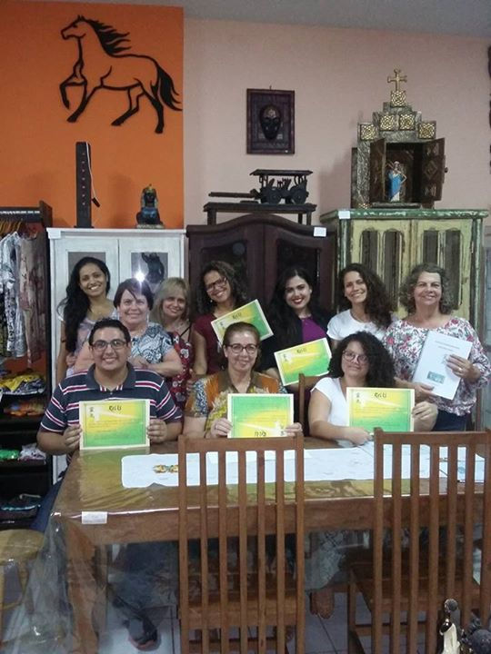 Turma Reiki novembro 2015 gratidão