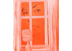 Lost Paradise 4 | Unni Askeland | 160 x 140 cm | Oil paint and pencil on canvas | Europe's art